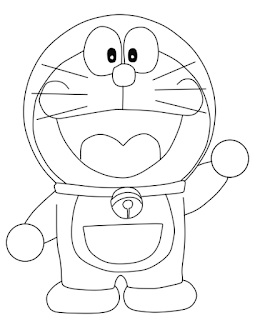 Cara Menggambar Doraemon Dengan Mudah