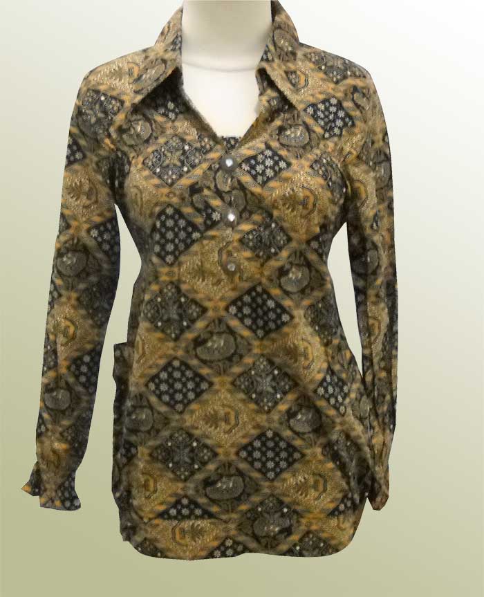 Model Baju Batik Wanita Desain Terbaru Modern Receipt