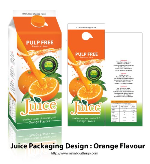 cartons of orange juice. Free Orange Juice Packaging