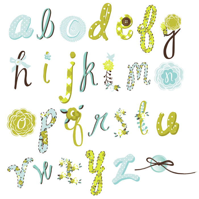 Fifteen Free and Fun Alphabet Graphics | Perfect for Classroom Decor, Teacher Gifts, Nurseries, and more!