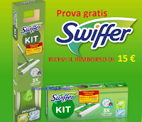 "Prova Gratis Swiffer" : ricevi il rimborso di 15 euro! Operazione di Cashback di Procter&Gamble