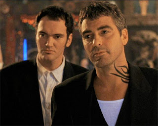 Still - George Clooney and Quentin Tarantino, From Dusk Till Dawn (1996)