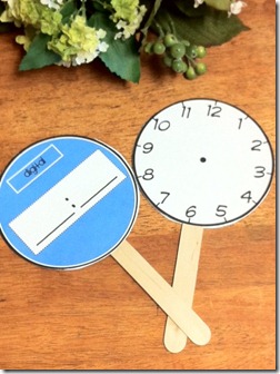 clock paddles