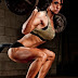 This woman ain't playin'...she looks fierce!!Top 10 Barbell Exercises For Women Squats