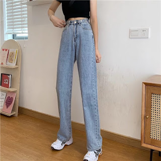 celana jeans by Forte Clothing Rekomendasi Outfit Korean Style Part 2 (disertai LINK SHOPEE)
