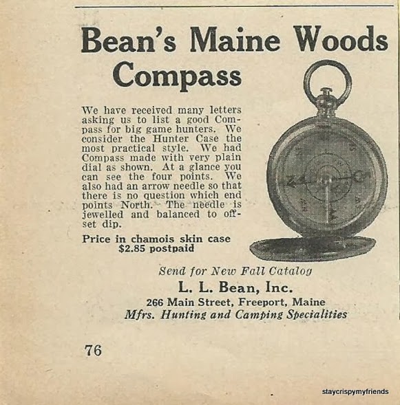 L.L.Bean's Maine woods Compass