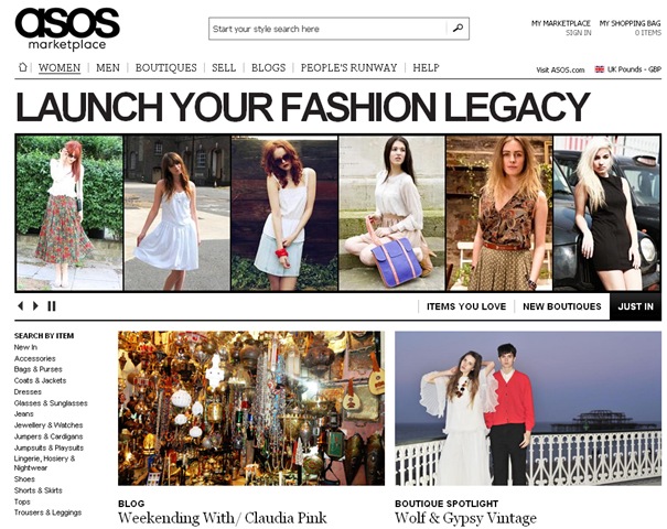 women homepage