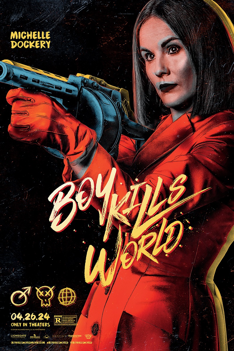 BOY KILLS WORLD poster