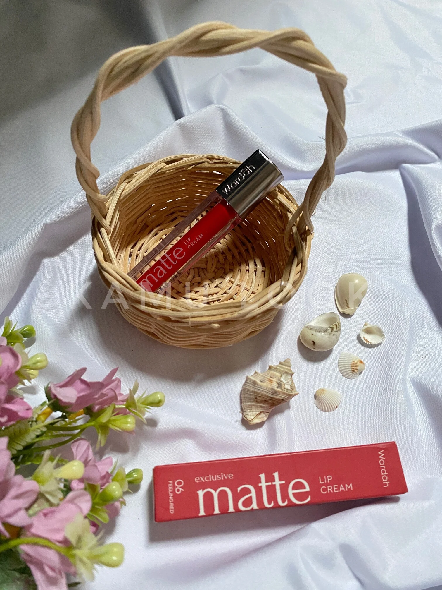 review wardah matte lip cream shade 06