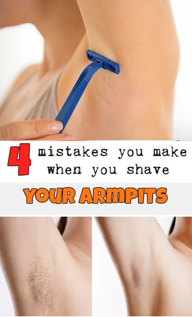4 Mistakes You Make When You Shave Your Armpits