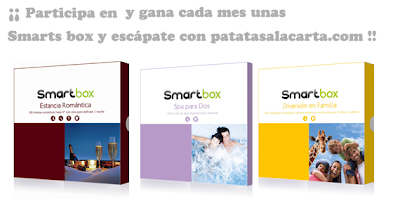 premios smarts box patatas a la carta Promocion España 2011