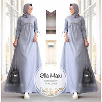 Jual Baju Busana Muslim Dress Ella Maxi