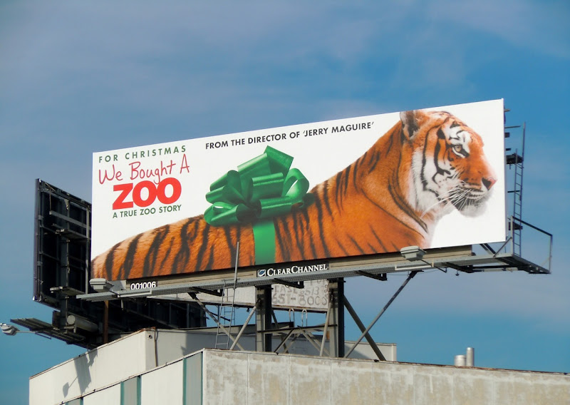 Daily Billboard: MOVIE WEEK: We Bought a Zoo billboards ...