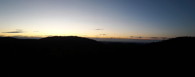 PR-C-224 La Bisbal del Penedès a Sant Magí de la Brufaganya, vista de l'alba des del Mas Bartomeu