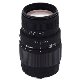 Sigma 70-300mm f/4-5.6 DG Macro Telephoto Zoom Lens for Canon SLR Cameras