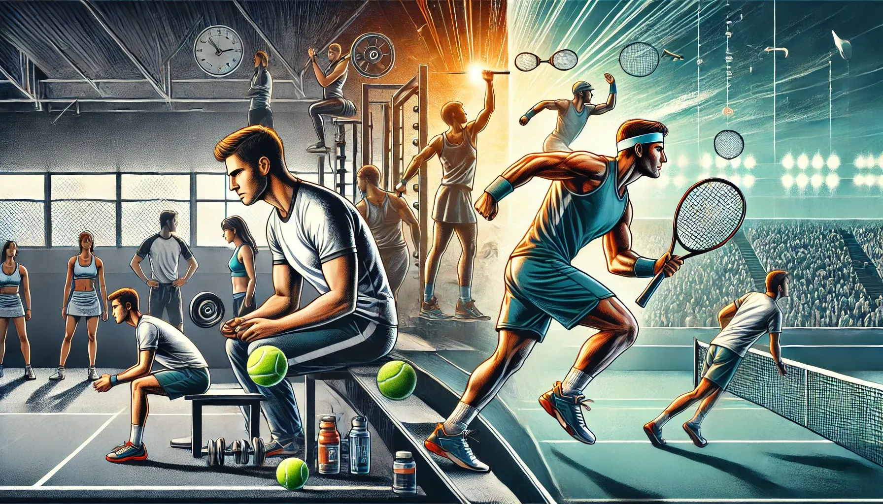 The Psychology of Physical Fitness in Tennis