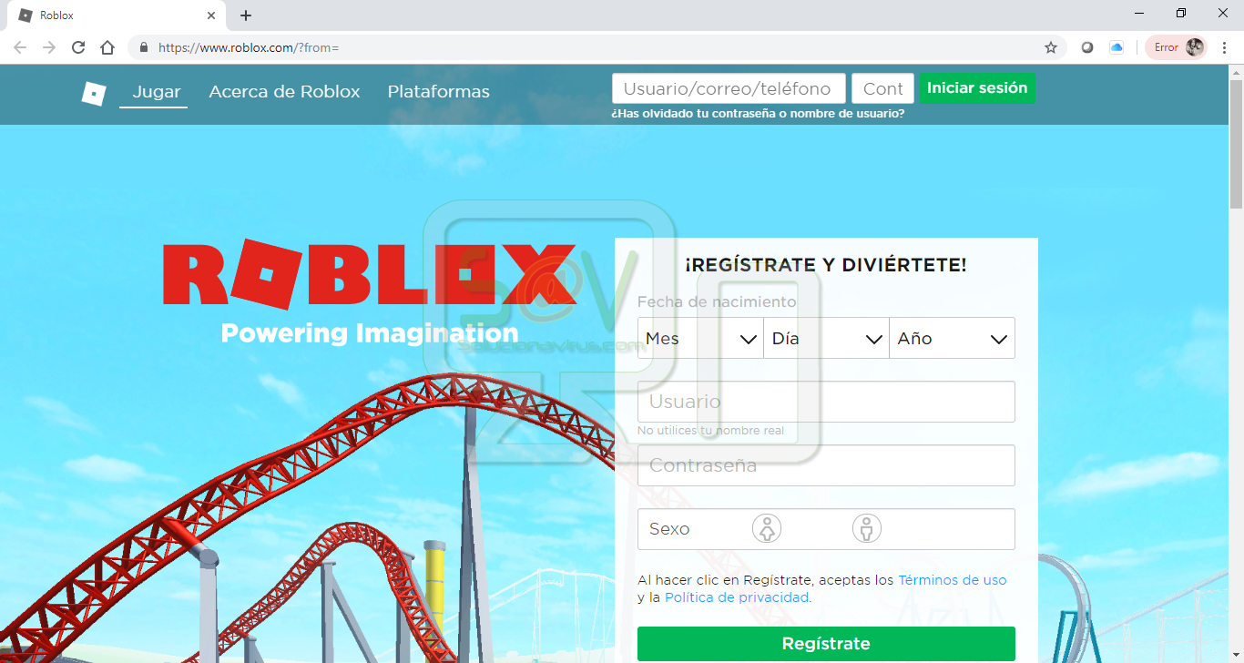 Solucionavirus Com Eliminar Redirecciones A Roblox Com - 1 roblox sistema de comercio hacia abajo