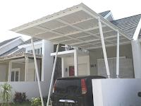 Model Kanopi Baja Ringan Rumah Minimalis