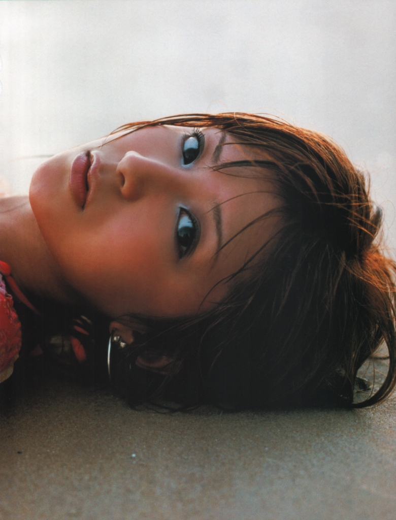 Mari Yaguchi in her second solo photobook "Love-Hello!"