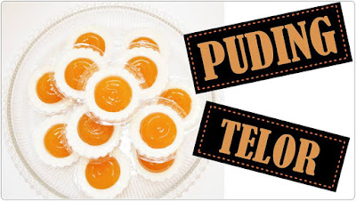 pudding telur ceplok