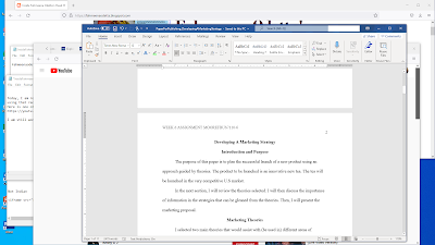 Screenshot of section of paper for publishing by Fahmeena Odetta Moore