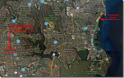 Map of Freshwater