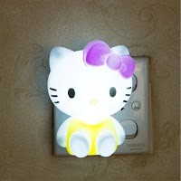 Cartoon Night Lamp Hello Kitty Led Night Light For Kid/baby/children Bedroom Bedside Lamp