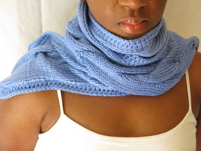 2. Knit Cabled Scarf Pattern