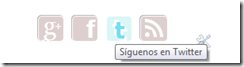 Botones para compartir con css