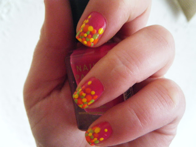 Skittles Nailart