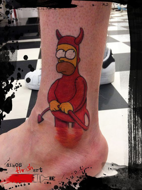 Tatuagens do Homer Simpson