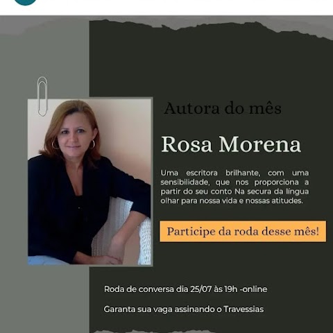 Roda de conversa sobre o conto "Na secura da língua" de Rosa Morena