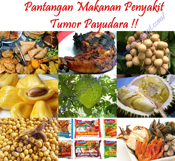 Pantangan Makanan Penderita Tumor Payudara