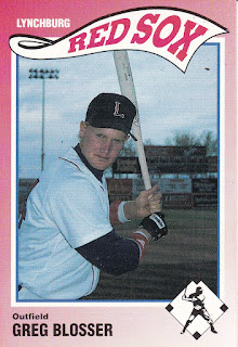 Greg Blosser 1990 Lynchburg Red Sox