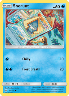 Snorunt Guardians Rising Pokemon Card