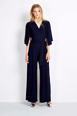 Wallis Ink Flare Sleeve Jumpsuit