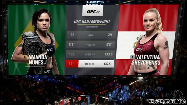 Amanda nunes vs Valentina shevchenko 2 Full Fight