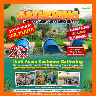 Customer Gathering kavling Nuansa Alam Agroeduwisata Bogor 251123 - kavlingnuansaalamdotcom - 085779009800