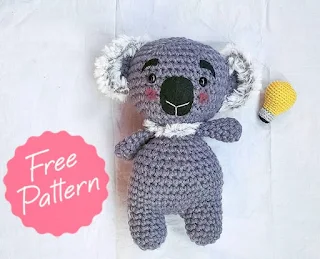 PATRON GRATIS KOALA AMIGURUMI 68530