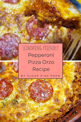 Pepperoni Pizza Orzo Recipe | One Pan Dish