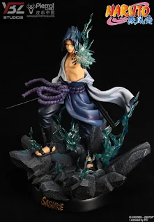 Figuras: Imágenes de la figura de Sasuke Uchiha de "Naruto" - YGZ-Studio