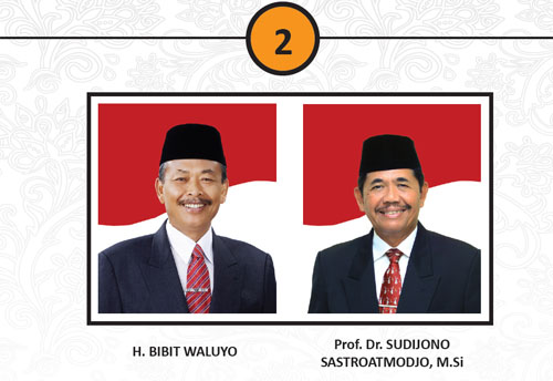 Calon Pasangan Gubernur Dan Wakil Gubernur 2013 No. 2