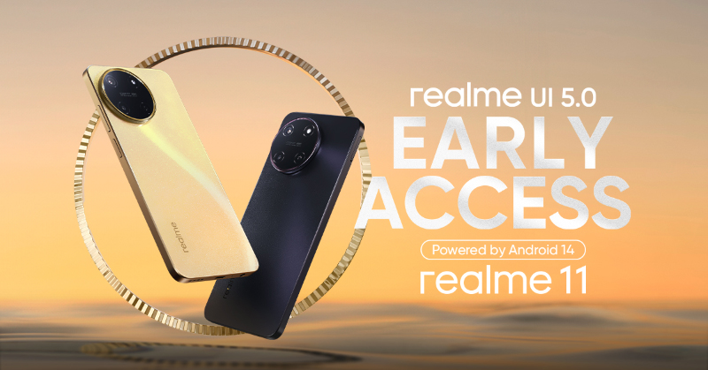 realme 11 receives early access for realme UI 5.0, price down to PHP 12,999!