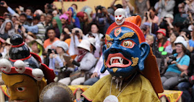 Guru Tsokye Dorje or Padma Vajra at Hemis Monastery Festival 2016