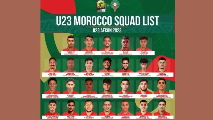 أعلن عصام الشرعي ، مدرب المنتخب الوطني لأقل من 23 عاما ، عن قائمة اللاعبين الذين تم استدعاؤهم للمشاركة في كأس إفريقيا للأمم في فئة u23 بالمغرب 2023.