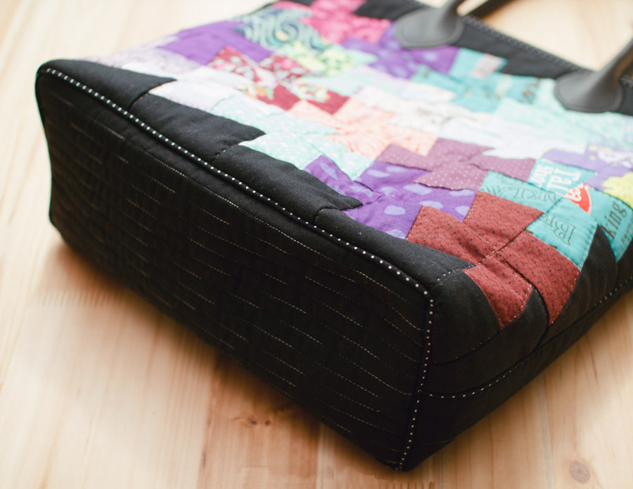 Patchwork Bag. DIY step-by-step tutorial.Пошив сумки в технике пэчворк.