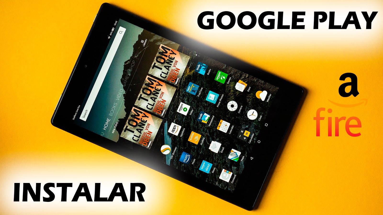 Cómo Instalar GOOGLE PLAY en Tablet AMAZON FIRE HD