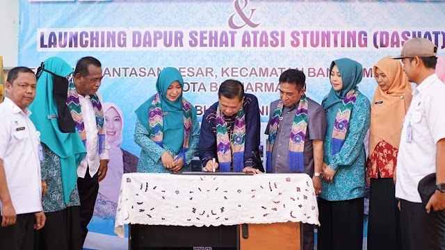 Turunkan Stunting di Kota Baiman, Pemko Resmikan Program Dashat 