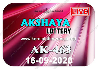 Kerala-Lottery-Result-16-09-2020-Akshaya-AK-463, kerala lottery, kerala lottery result, yenderday lottery results, lotteries results, keralalotteries, kerala lottery, keralalotteryresult, kerala lottery result live, kerala lottery today, kerala lottery result today, kerala lottery results today, today kerala lottery result, Akshaya lottery results, kerala lottery result today Akshaya, Akshaya lottery result, kerala lottery result Akshaya today, kerala lottery Akshaya today result, Akshaya kerala lottery result, live Akshaya lottery AK-463, kerala lottery result 16.09.2020 Akshaya AK 463 16 September 2020 result, 16.09.2020, kerala lottery result 16.09.2020, Akshaya lottery AK 463 results 16.09.2020,16.09.2020 kerala lottery today result Akshaya,16.09.2020 Akshaya lottery AK-463, Akshaya 16.09.2020,16.09.2020 lottery results, kerala lottery result September 16 2020, kerala lottery results 16th September2020,16.09.2020 week AK-463 lottery result,16.09.2020 Akshaya AK-463 Lottery Result,16.09.2020 kerala lottery results,16.09.2020 kerala ndate lottery result,16.09.2020 AK-463, Kerala Akshaya Lottery Result 16.09.2020, KeralaLotteryResult.net