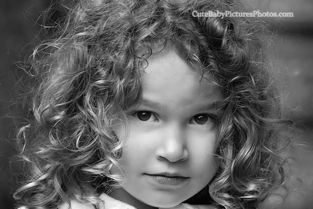 Cute Baby Pics in Black and White